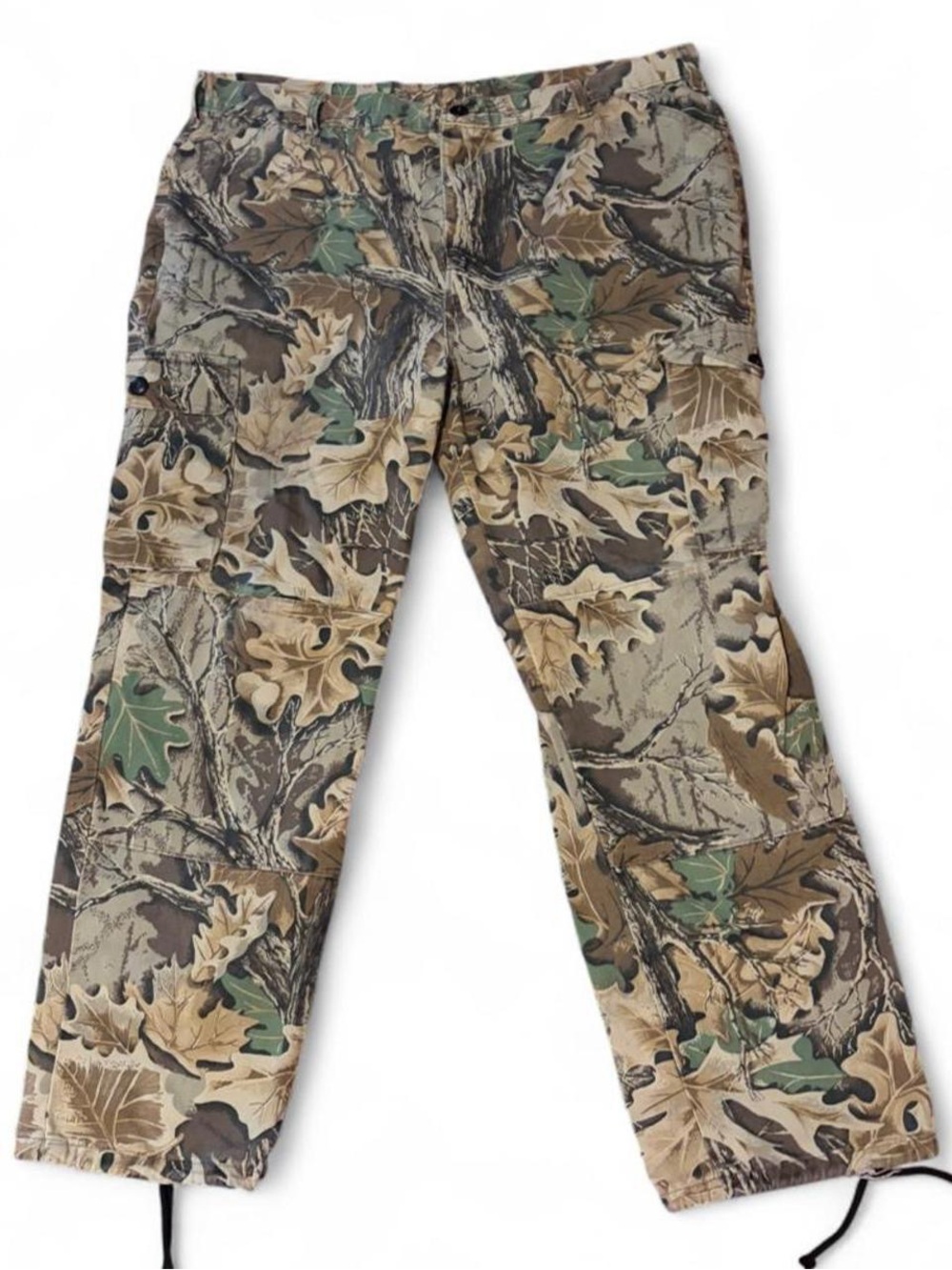 Men's Cargo Pants in Woodland Camo - Casual Outdoor Utility